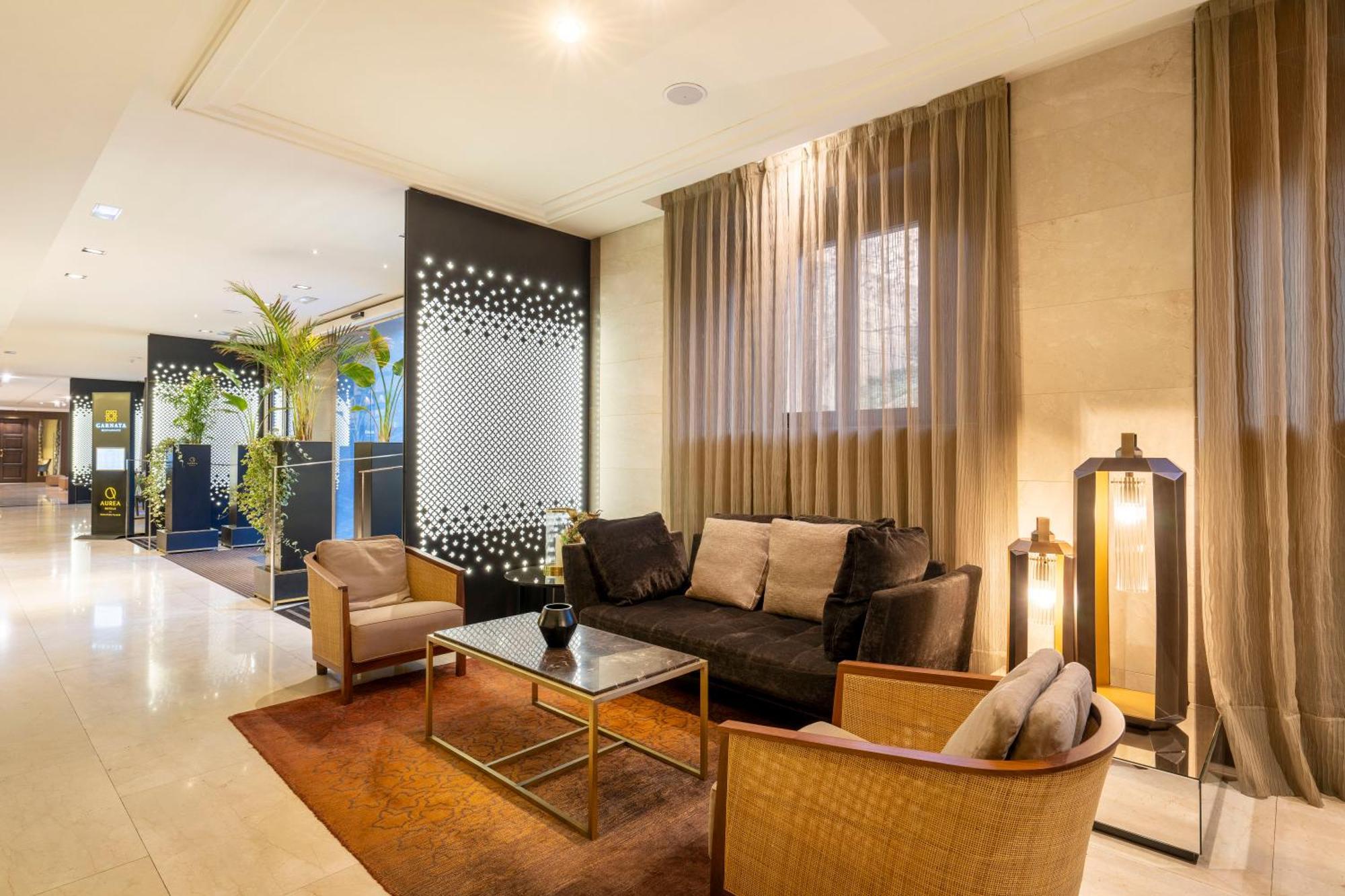 ยูโรสตาร์ วอชิงตัน เออร์วิง Hotel กรานาดา ภายนอก รูปภาพ The lobby of the hotel